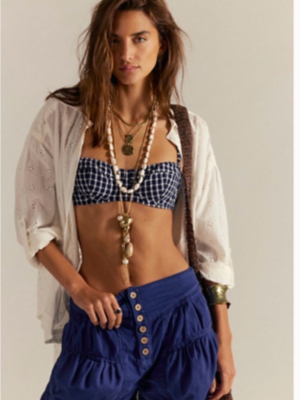 We The Free Fleur Denim Shorts